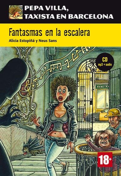 Fantasmas en la escalera. Libro + CD mp3 + Audio (Nivel A1-A2)