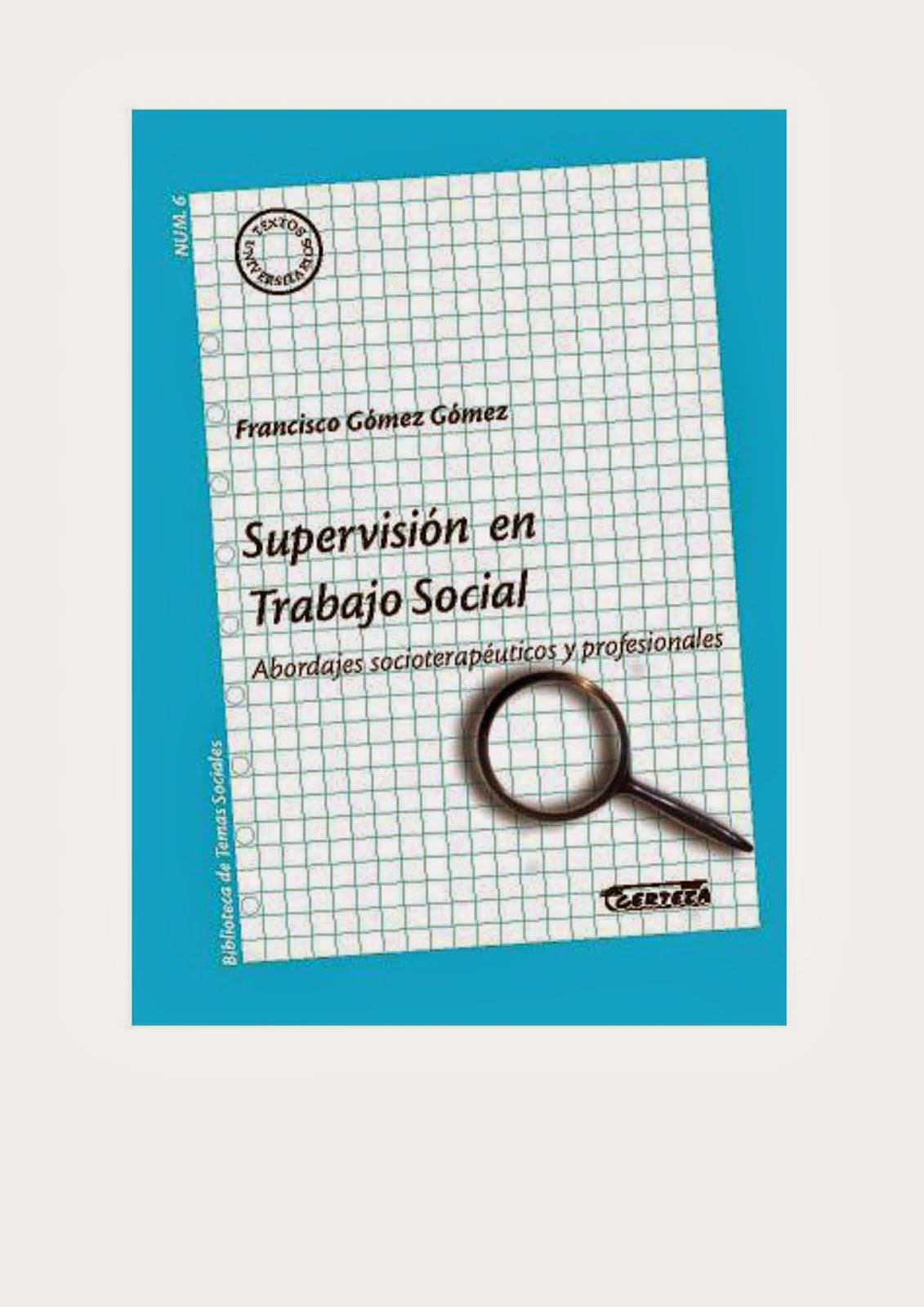 Supervisión en trabajo social. Abordajes socioterapeúticos y profesionales