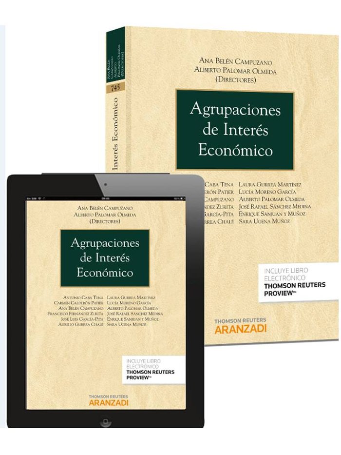 Agrupaciones de Interés Económico (Papel + e-book)