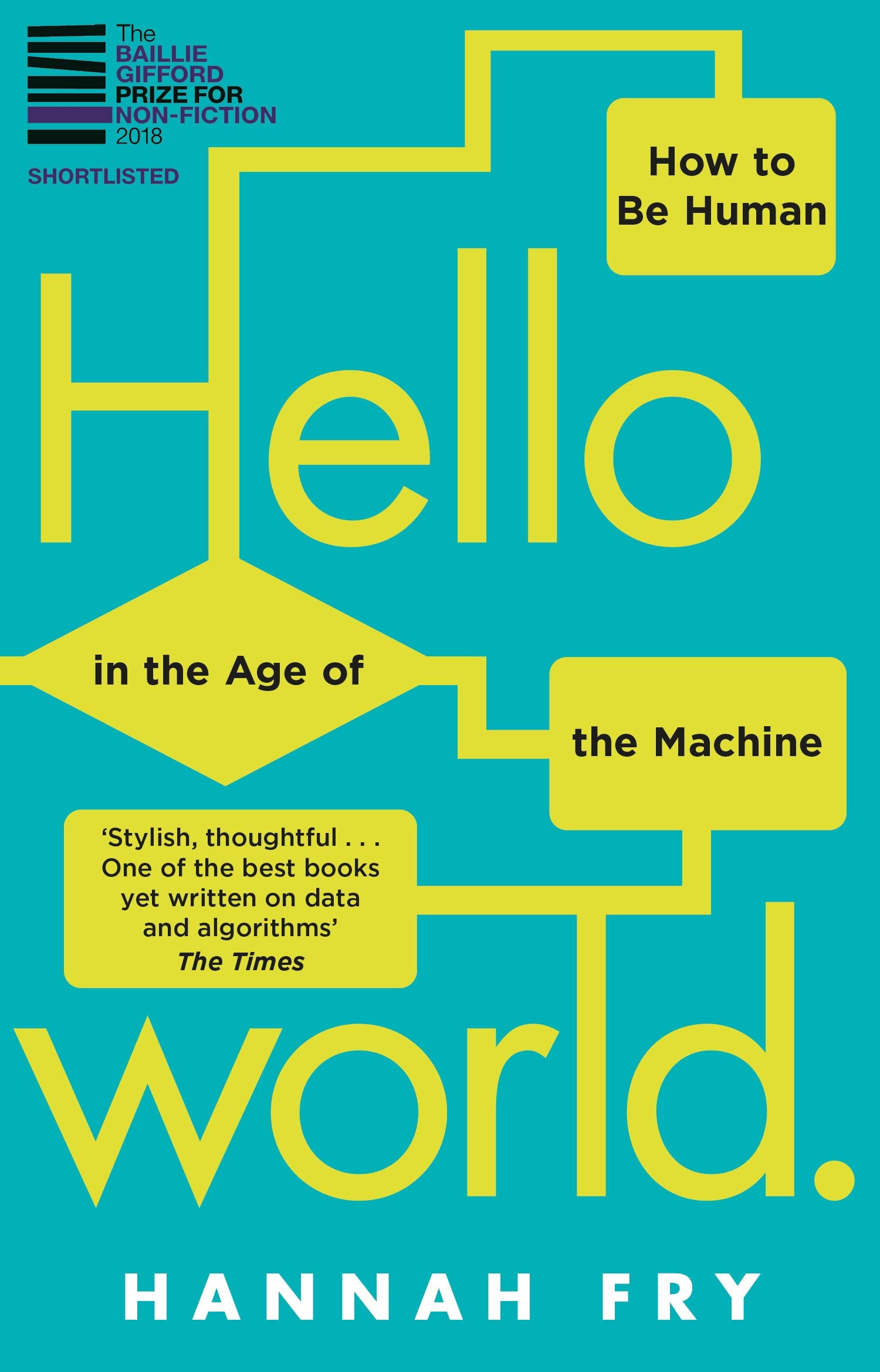 Hello world. How to be human in the age of the Machine