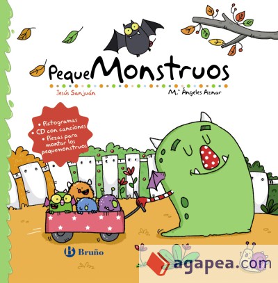 Pequemonstruos (letra manuscrita y pictogramas)