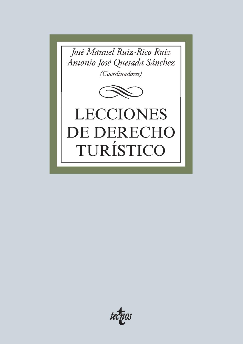 Lecciones de Derecho Turístico