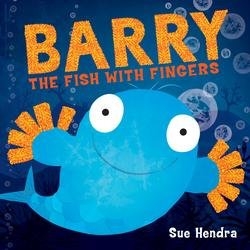 Barry the fish with fingers