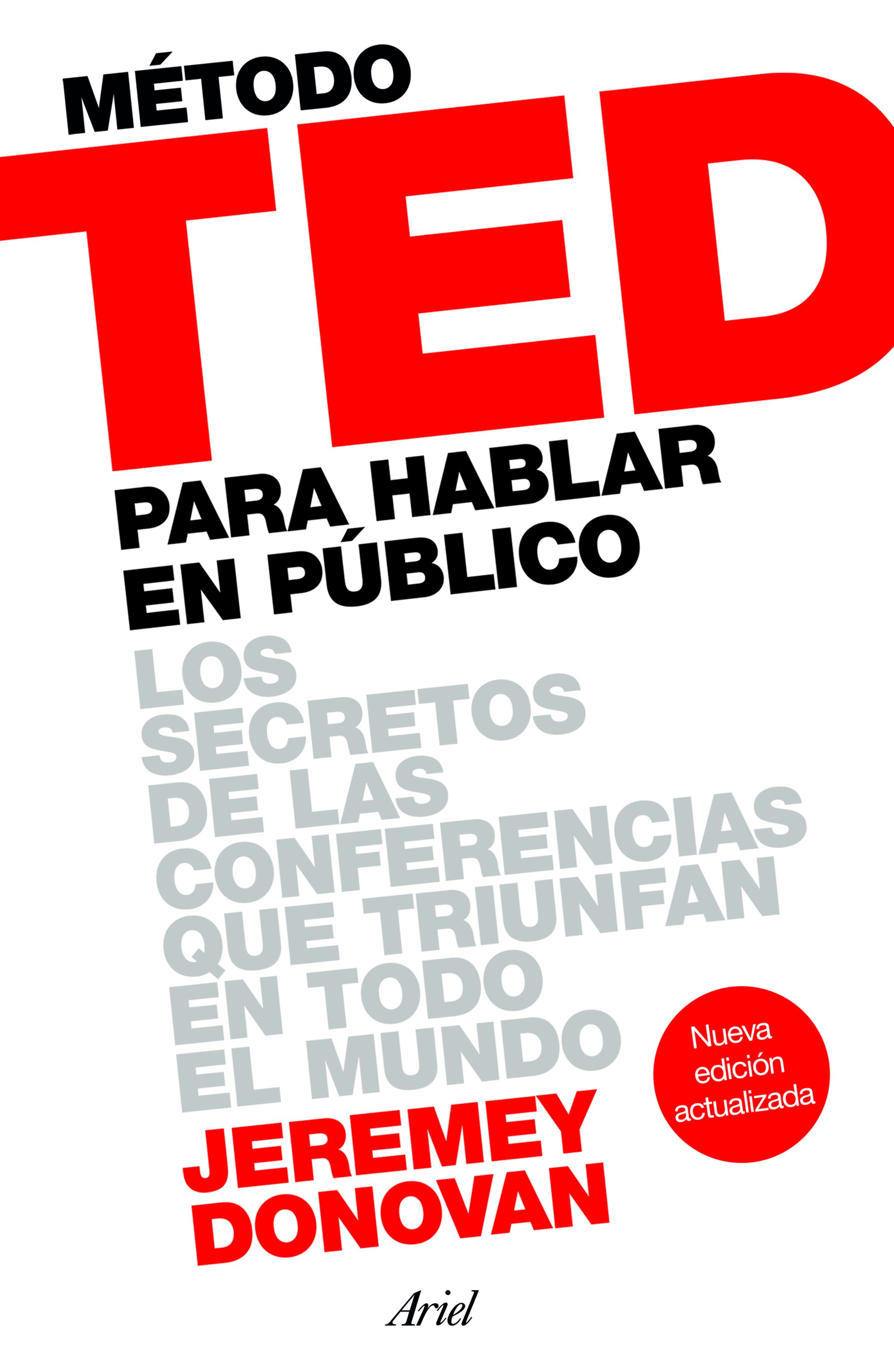 Método TED para hablar en público