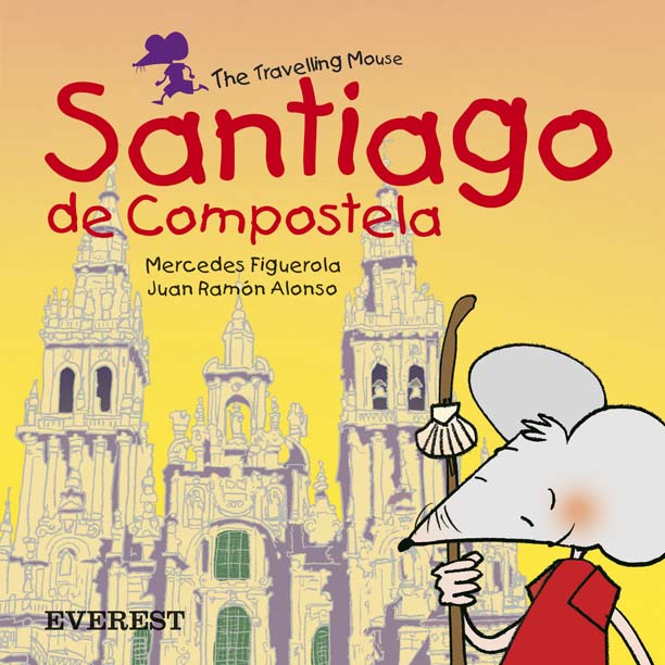 Santiago de Compostela. The traveller mouse