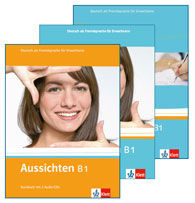 Aussichten-Paket B1 (Kursbuch + 2 Audio-CDs, Arbeitsbuch + Audio-CD + DVD, Intensivtrainer)