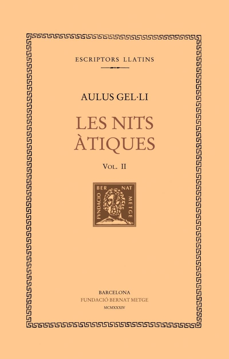 Les nits àtiques, vol. I: Llibres I-II