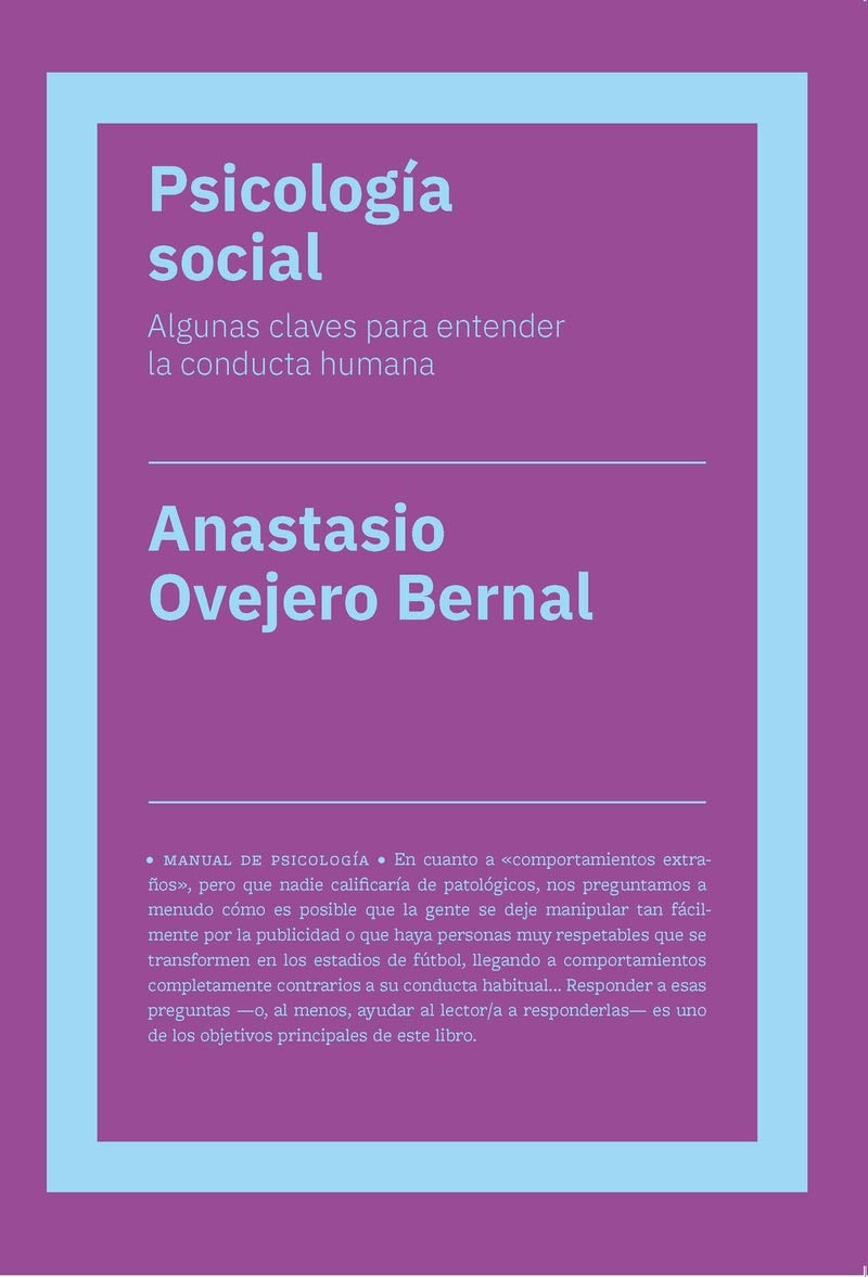 Psicología social (NE). Algunas claves para entender la conducta humana