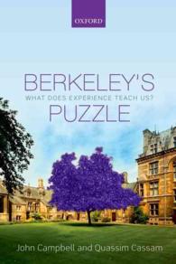 Berkeley's puzzle: what does experience teach us?