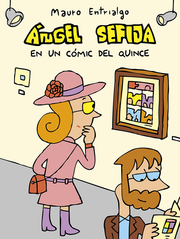 Angel sefija en un cómic del quince