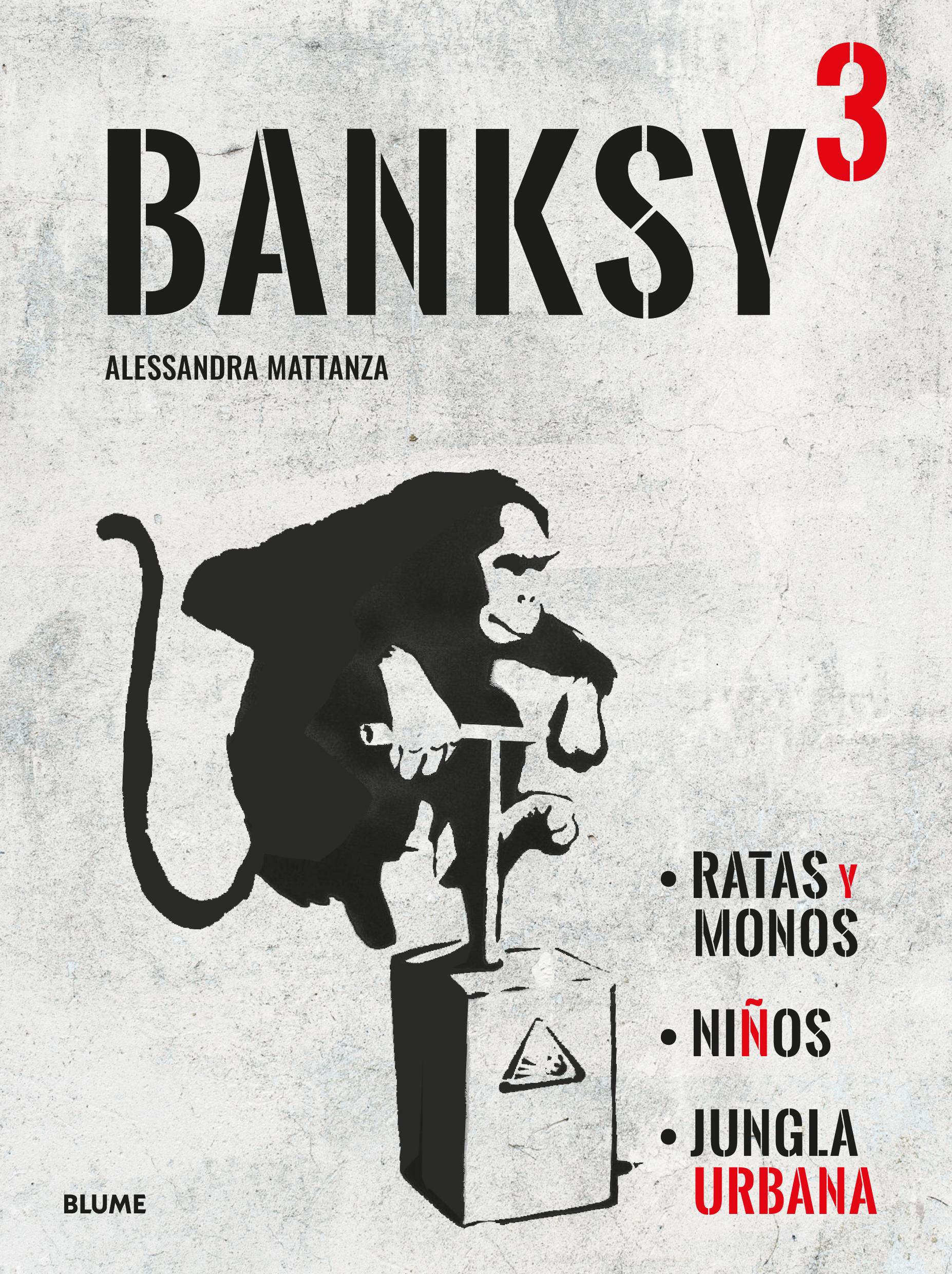 Banksy. Ratas y monos. Niños. Jungla urbana