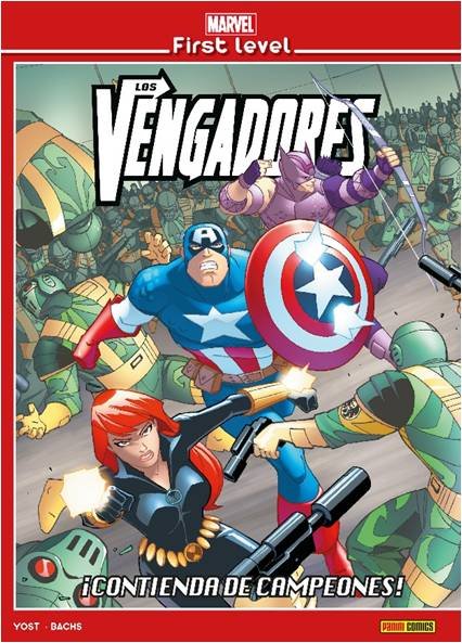 MARVEL FIRST LEVEL 06: LOS VENGADORES ICONTIENDA DE CAMPEONES!