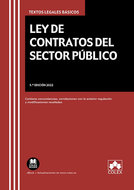 LEY DE CONTRATOS DEL SECTOR PUBLICO 2022