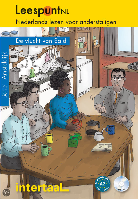 LeespuntNL: De vlucht van Said(serie Amsteldijk) boek   audio-cd