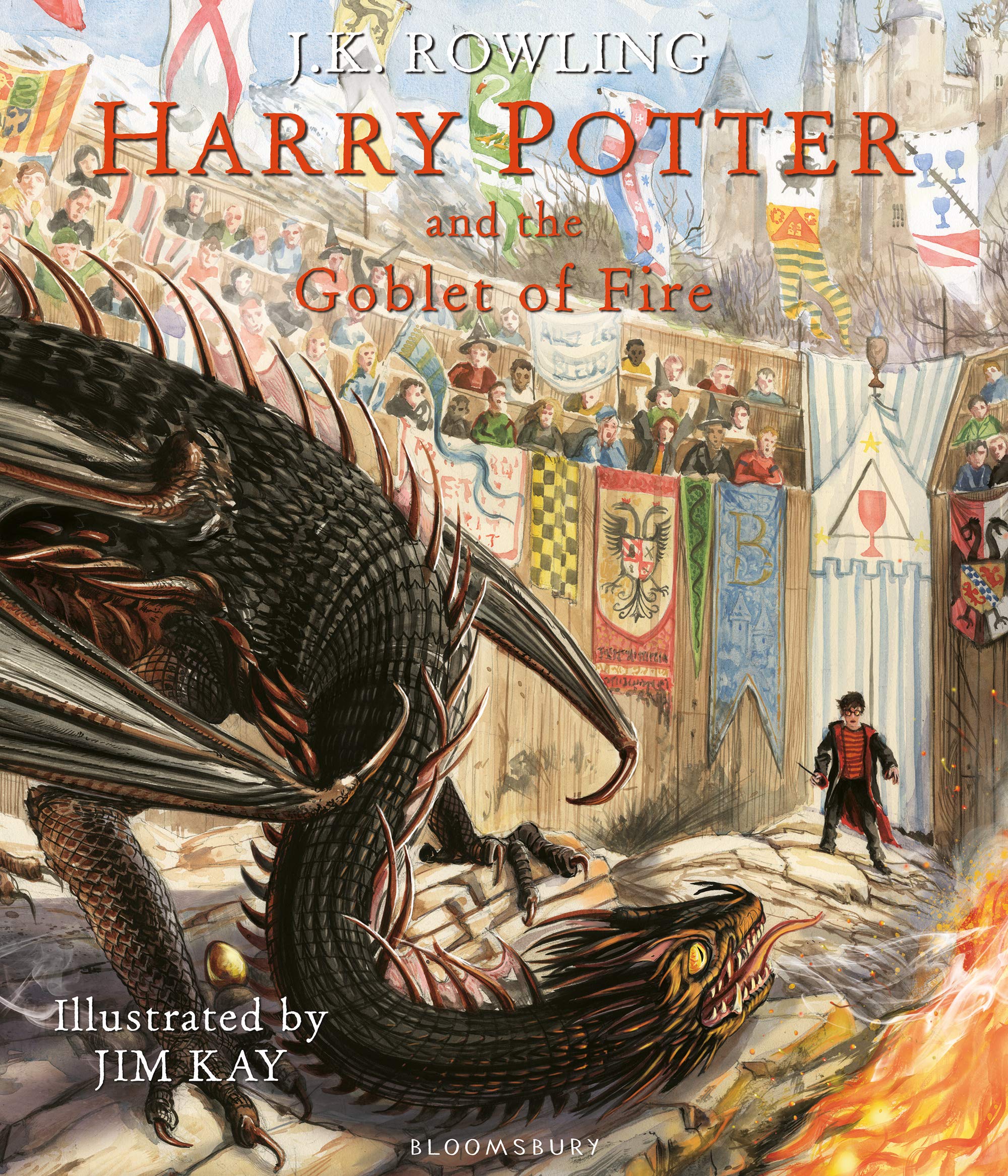 Harry Potter And The Globet Of Fire - Illustrated Edition