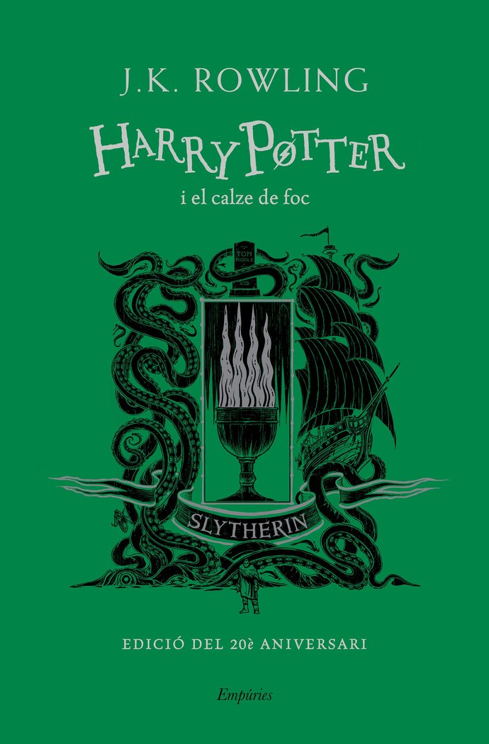 HARRY POTTER I EL CALZE DE FOC SLYTHERIN