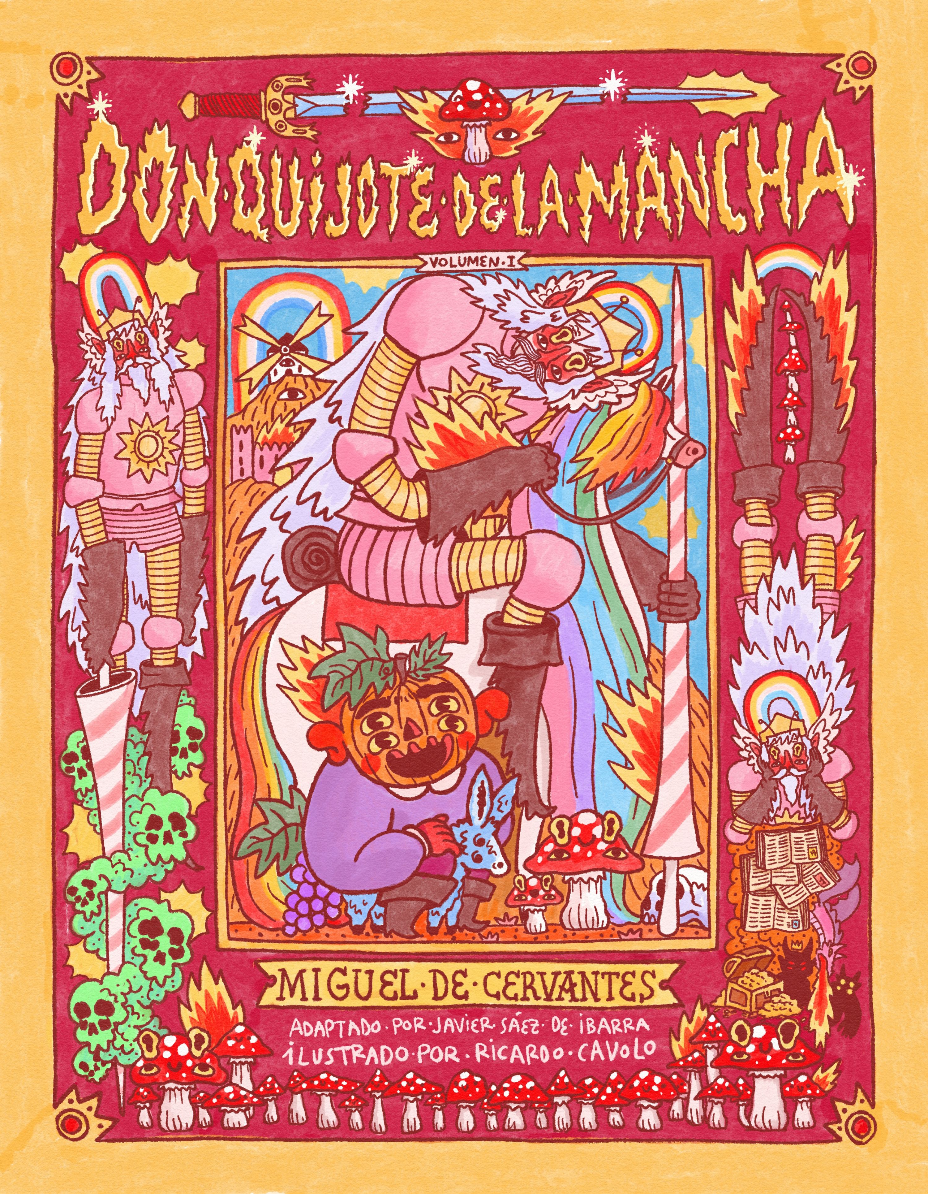 Don Quijote de la Mancha, I (Adaptación de Javier Sáez de Ibarra e ilustrado por Ricardo Cavolo)