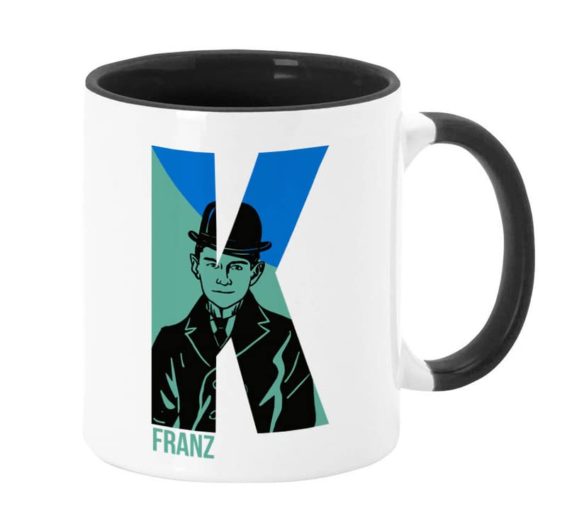 Taza Franz Kafka serie Comotto