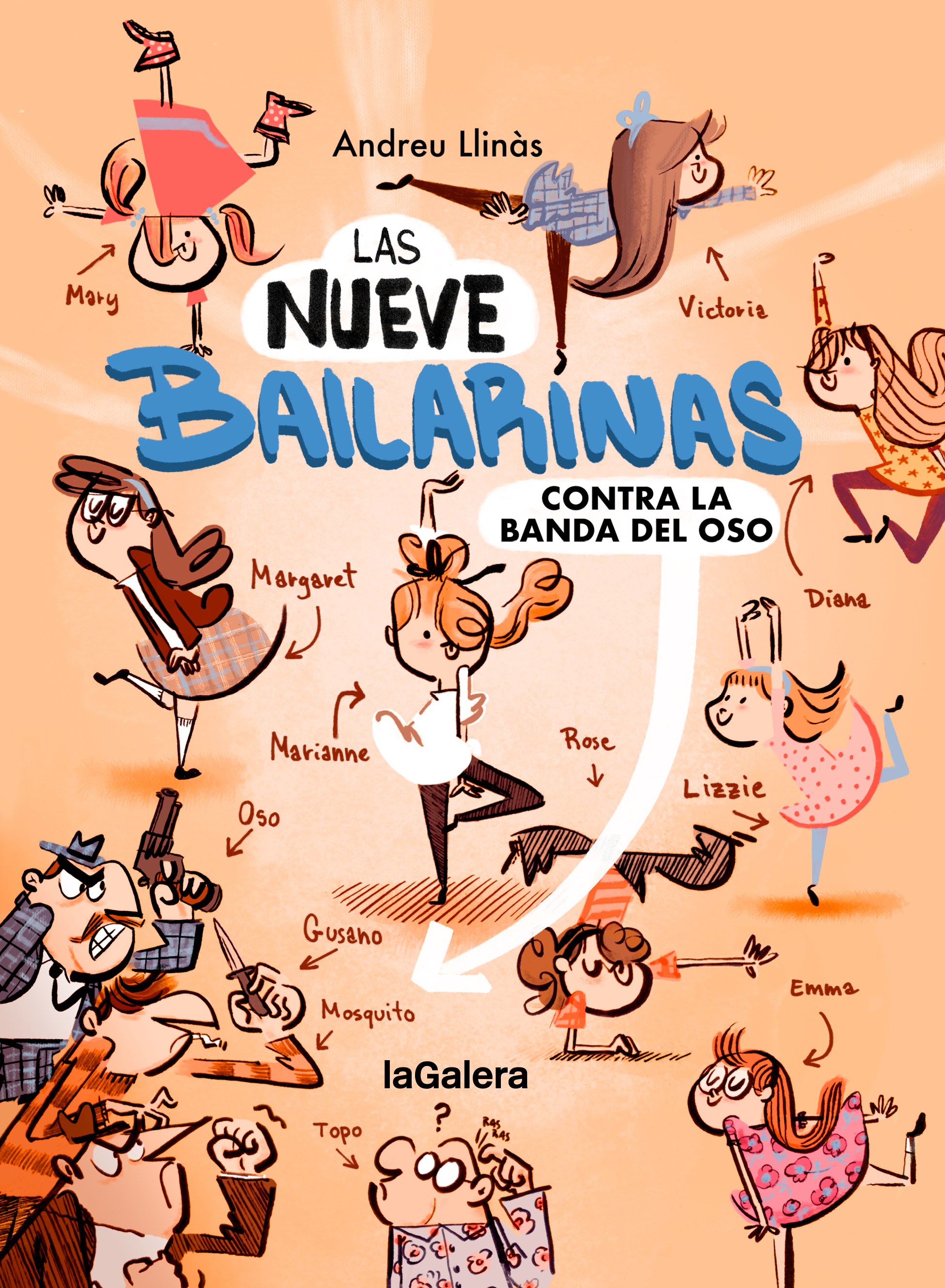 Las nueve bailarinas 1. Contra la banda del oso