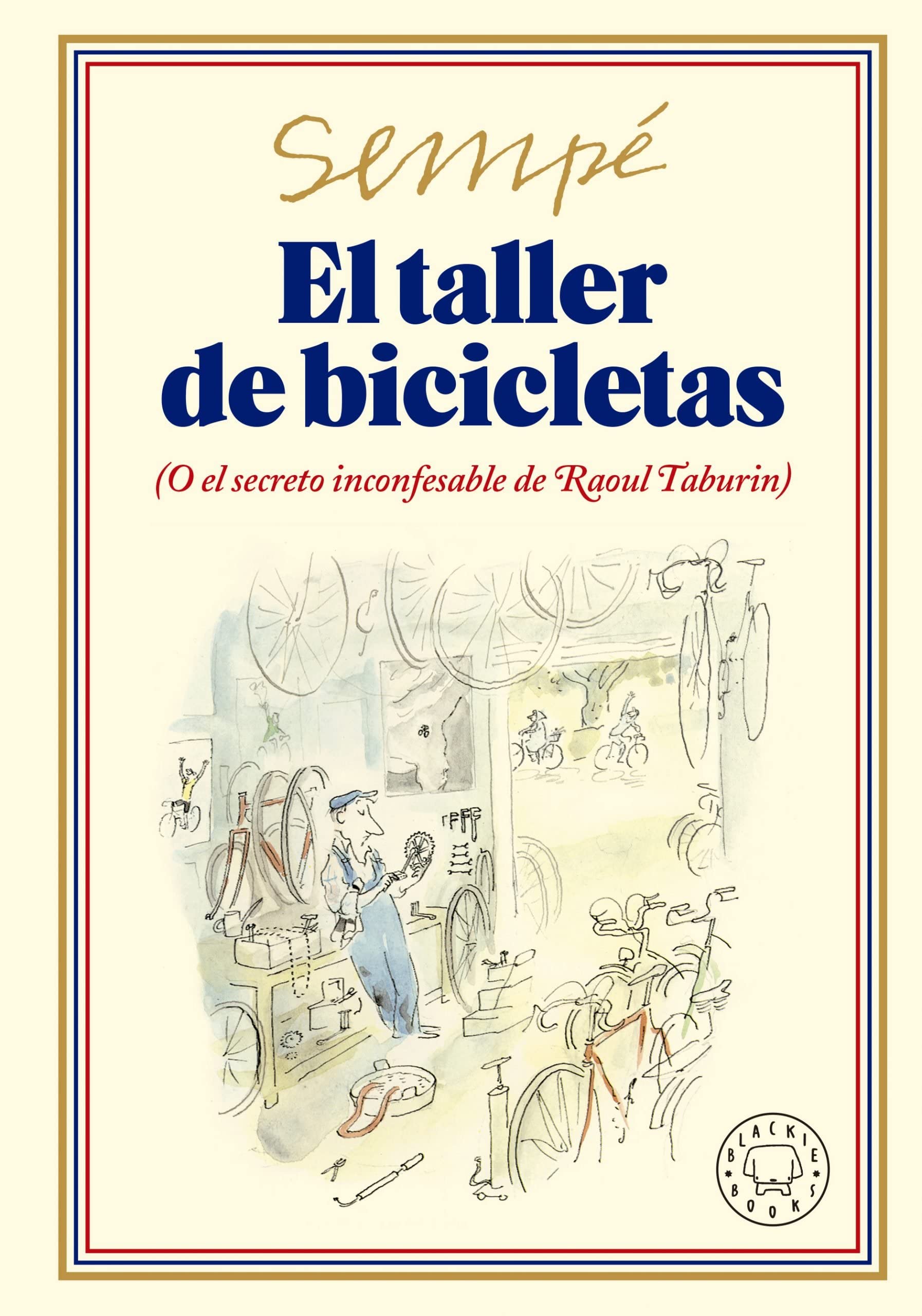 El taller de bicicletas.