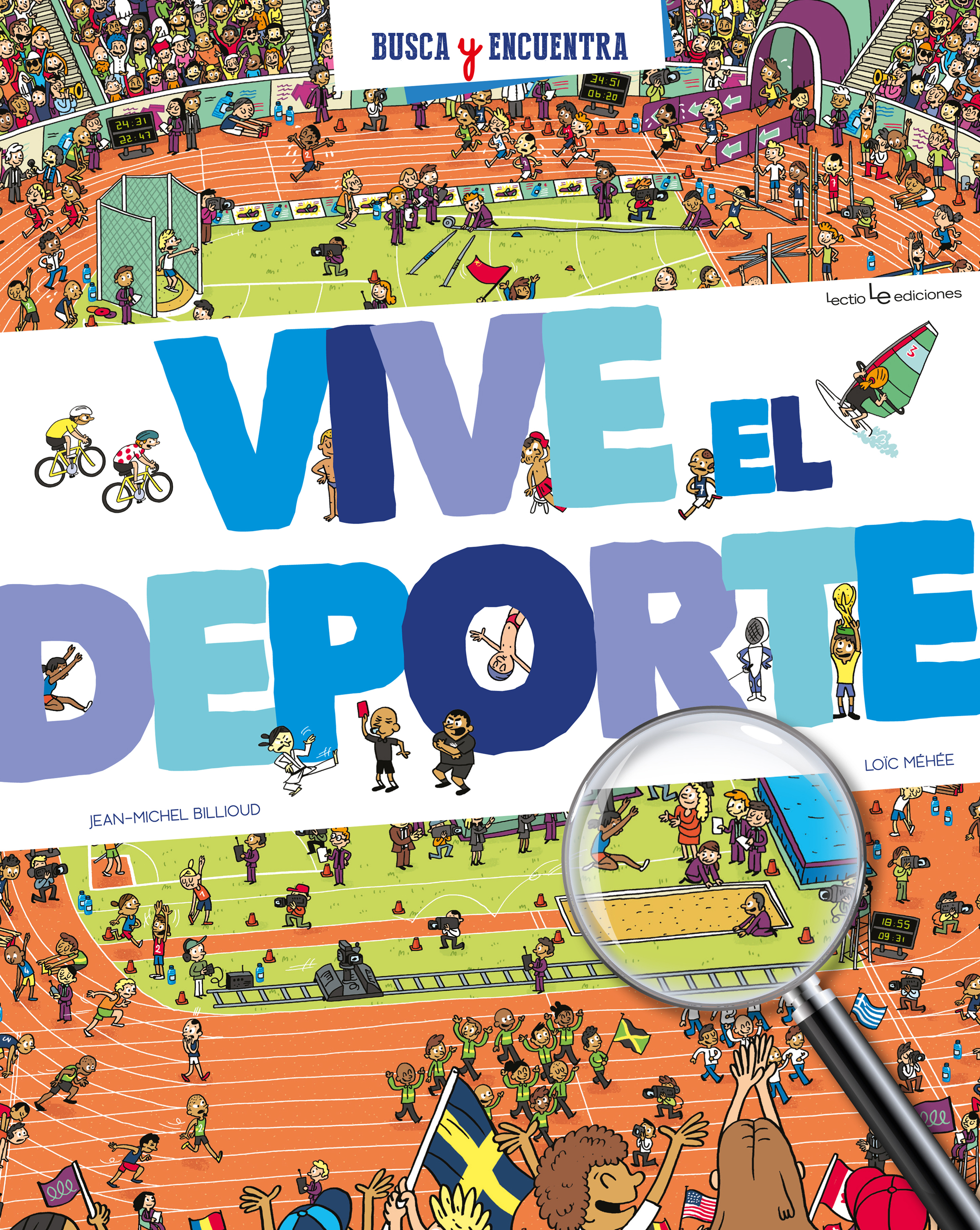 Vive el deporte. Busca y encuentra