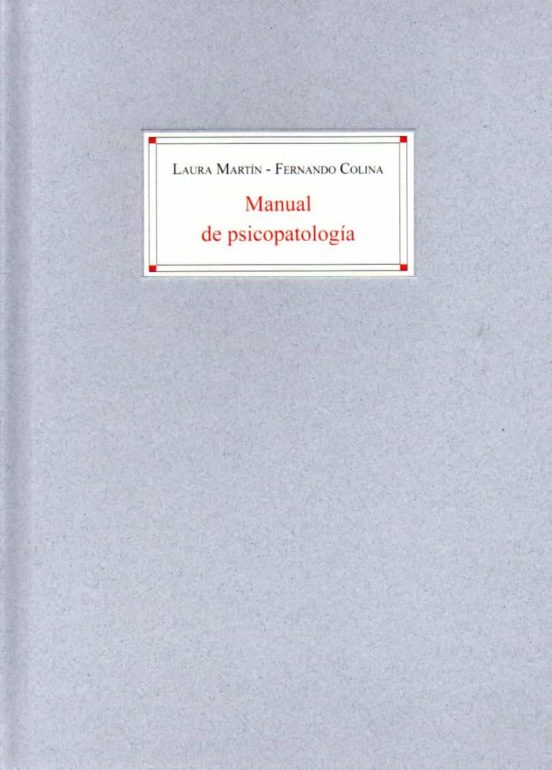 Manual de psicopatología