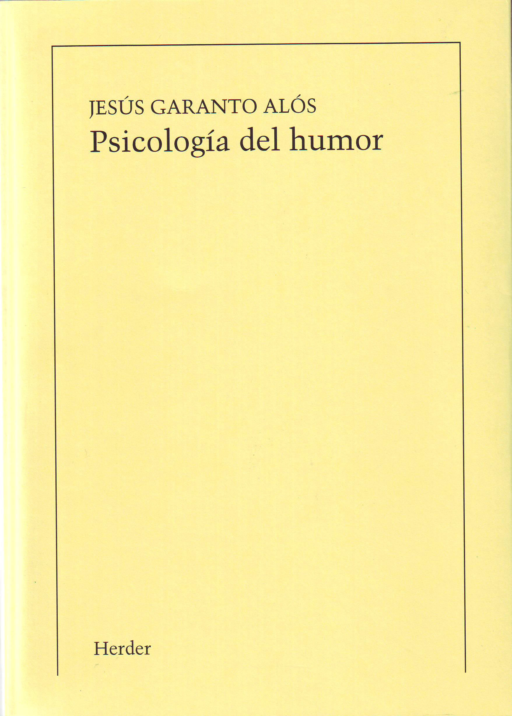 Psicología del humor ( Impresión bajo demanda )