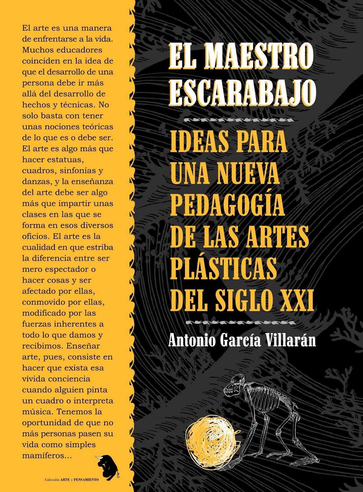 El maestro escarabajo : Ideas para una nueva pedagogía de las artes plásticas del siglo XXI