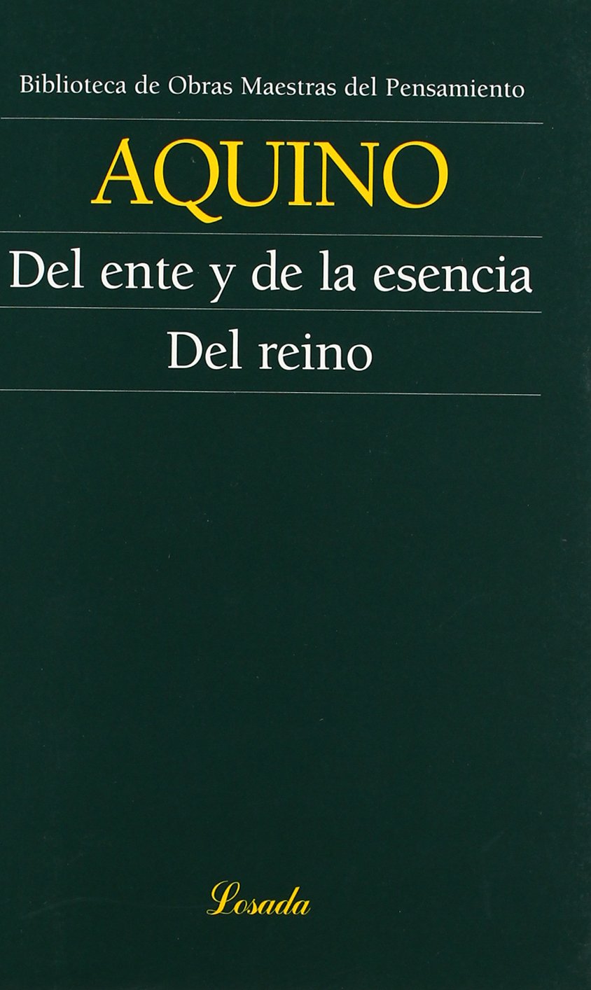 Del ente y de la esencia · Del reino