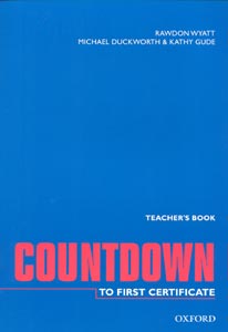 Countdown to First certificate. Teacher's book