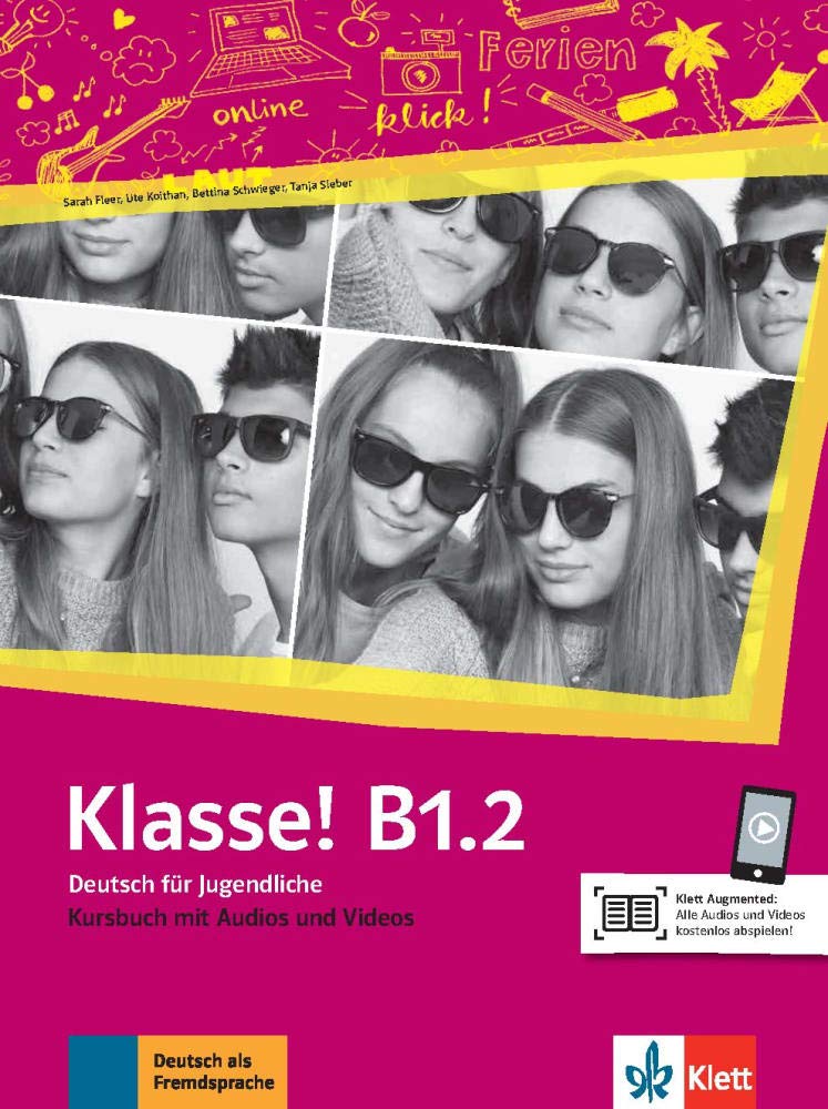 Klasse! B1.2 - Kursbuch mit audios und videos