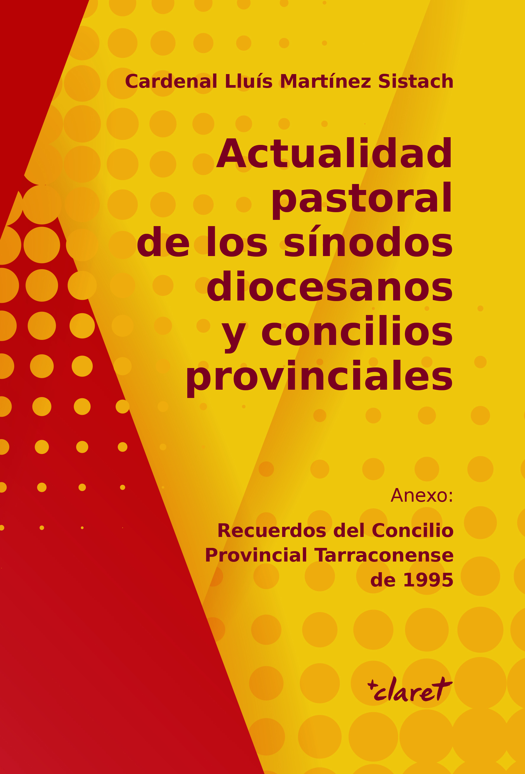 Actualidad pastoral de los sínodos diocesanos y concilios provinciales