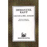 Crítica del juicio (Ed. y trad.Manuel García Morente)