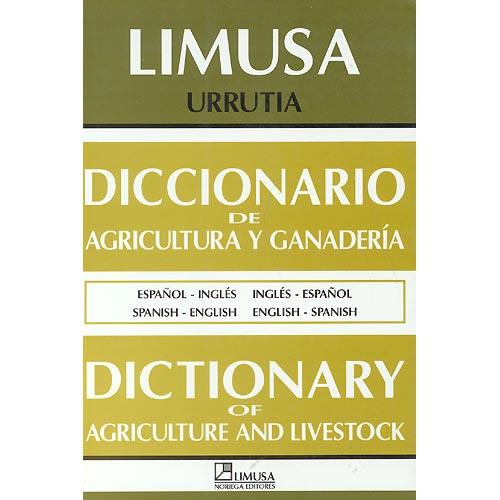 Diccionario de agricultura y ganadería español-ingles/inglés-español