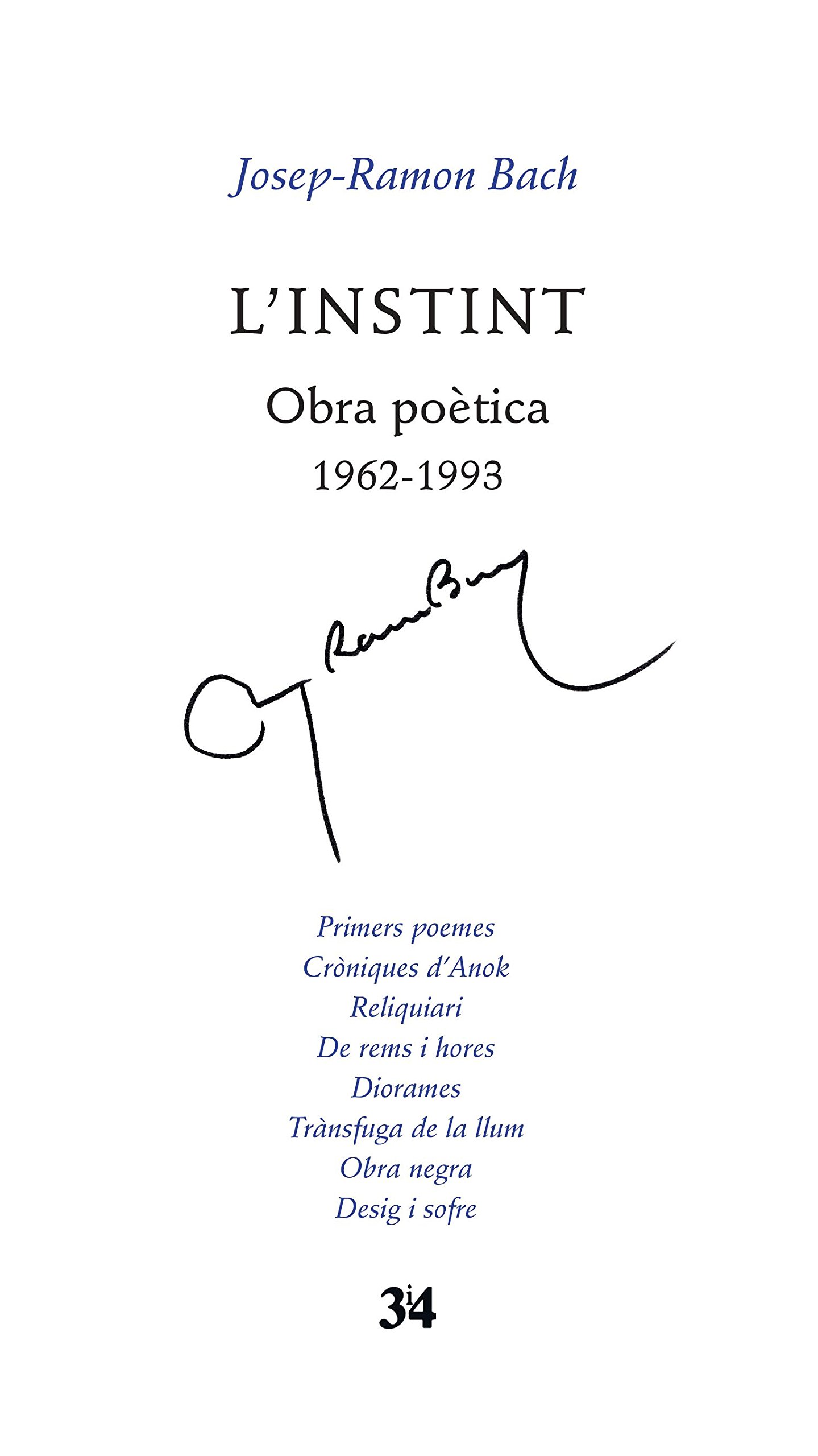 L'instint. Obra poètica 1962-1993