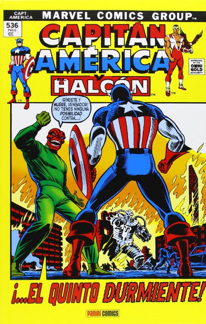 CAPITAN AMERICA Y EL HALCON 03 ¡EL QUINTO DURMIENTE!