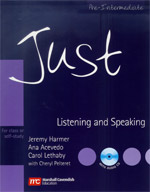 Just Listening and Speaking Pre-intermediate (with Audio CD)