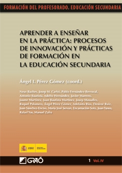 Aprender a enseñar en la práctica: procesos de innovación y práctica de formación en la educación secundaria. Vol IV