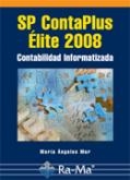 SP Contaplus élite 2008. Contabilidad informatizada