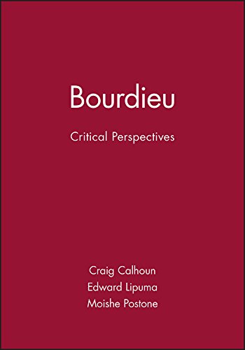 Bourdieu: Critical Perspectives