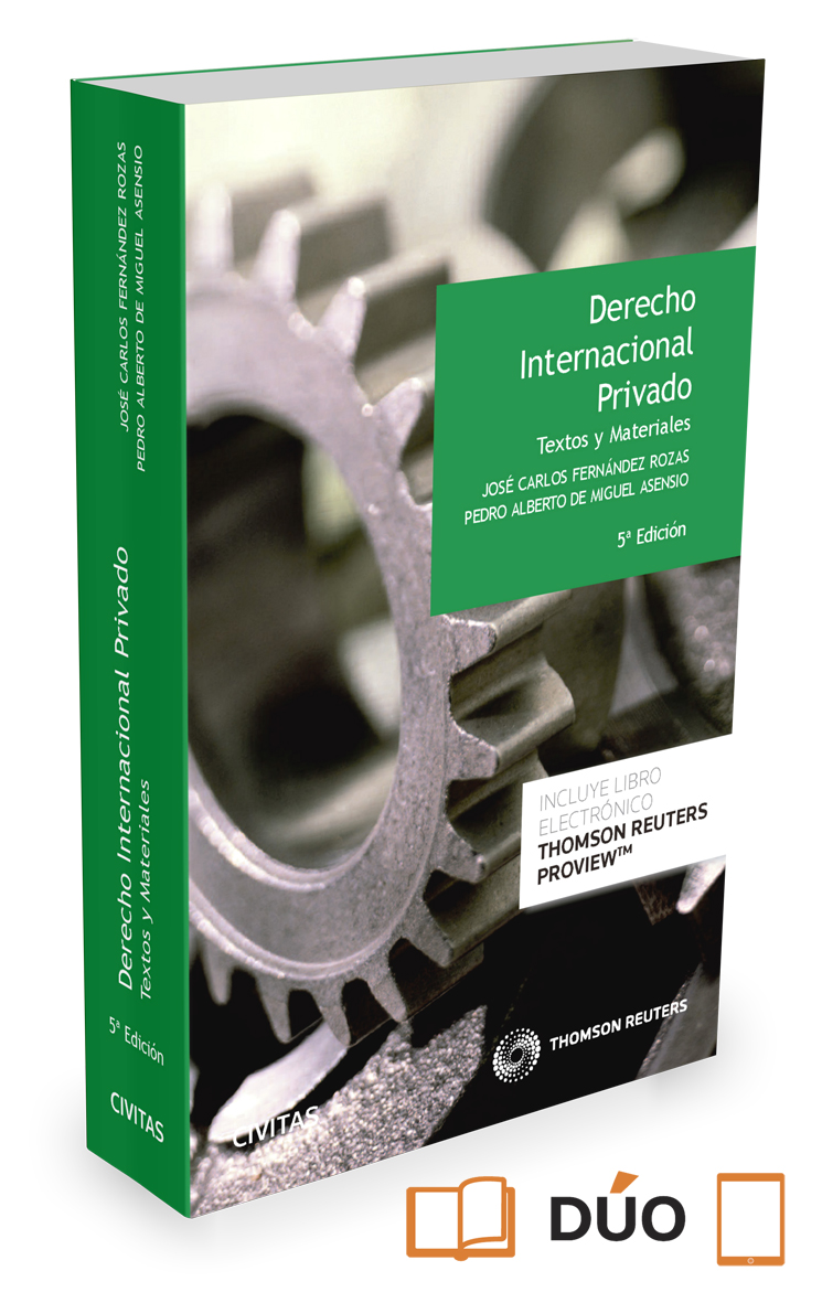 Derecho internacional privado (Papel + e-book)