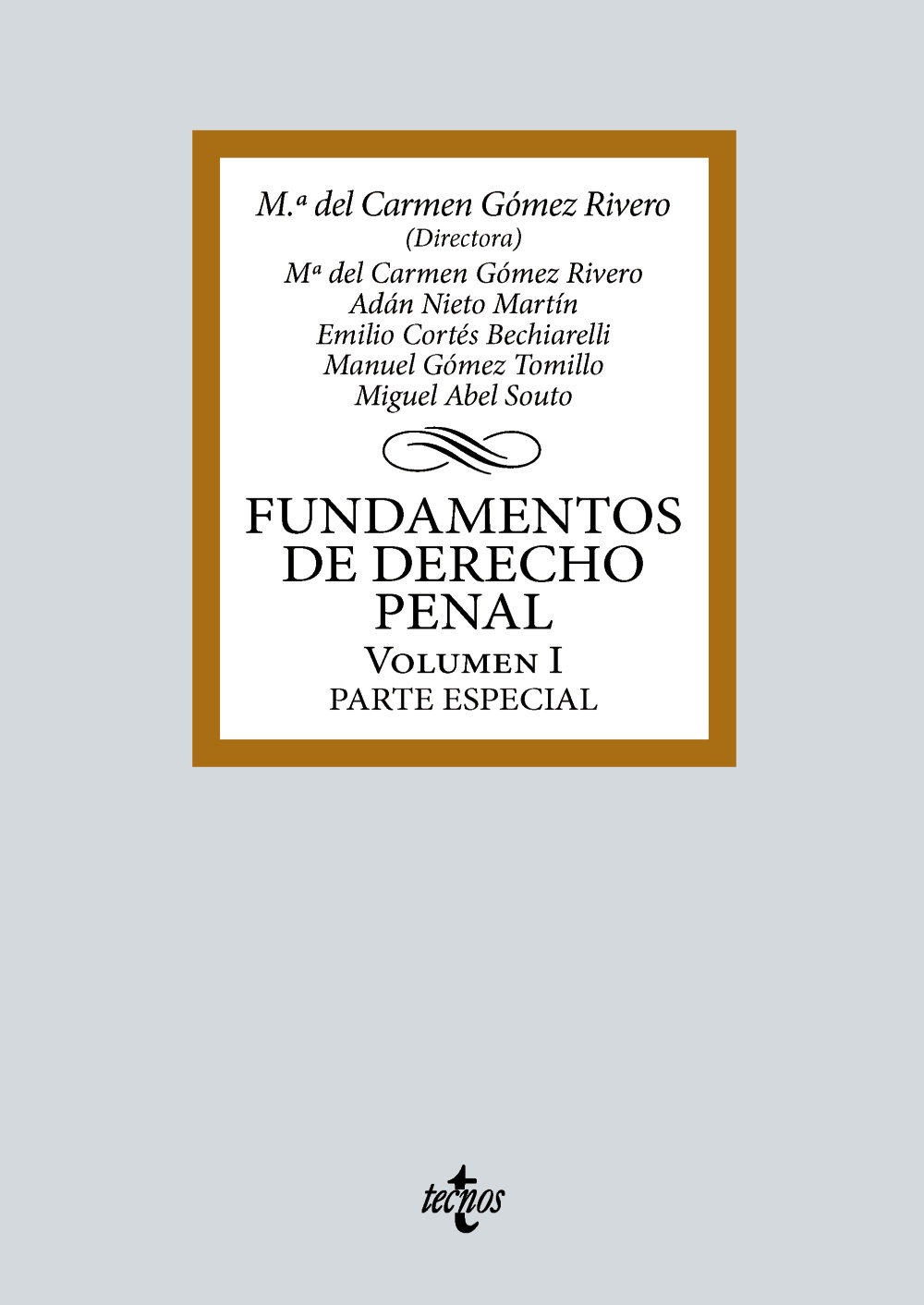 Fundamentos de Derecho Penal. Volumen I. Parte especial (2023)