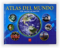 Atlas del mundo con mapas animados