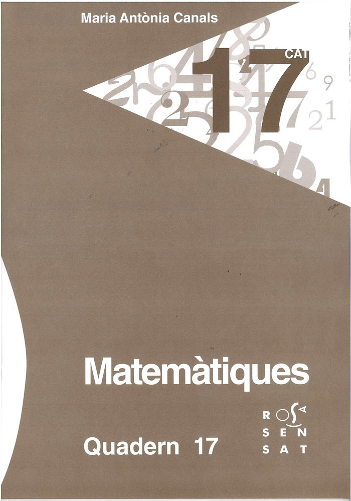 MATEMàTIQUES. QUADERN 17