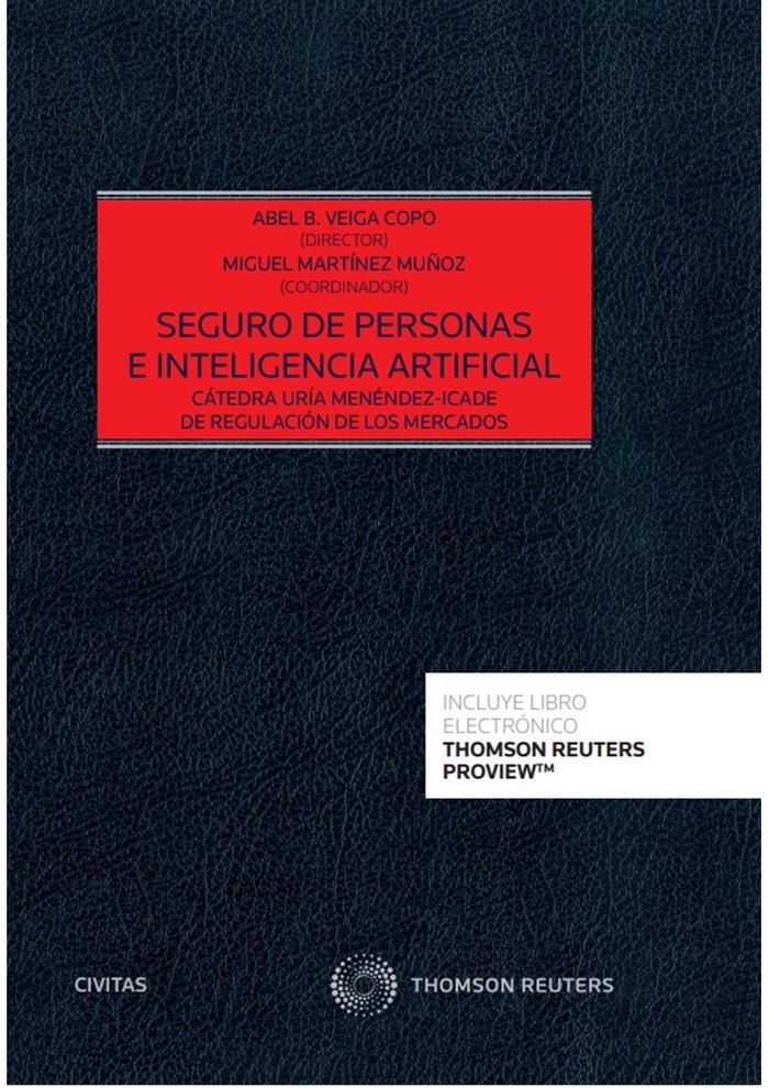 Seguro de personas e inteligencia artificial (Papel e-book)