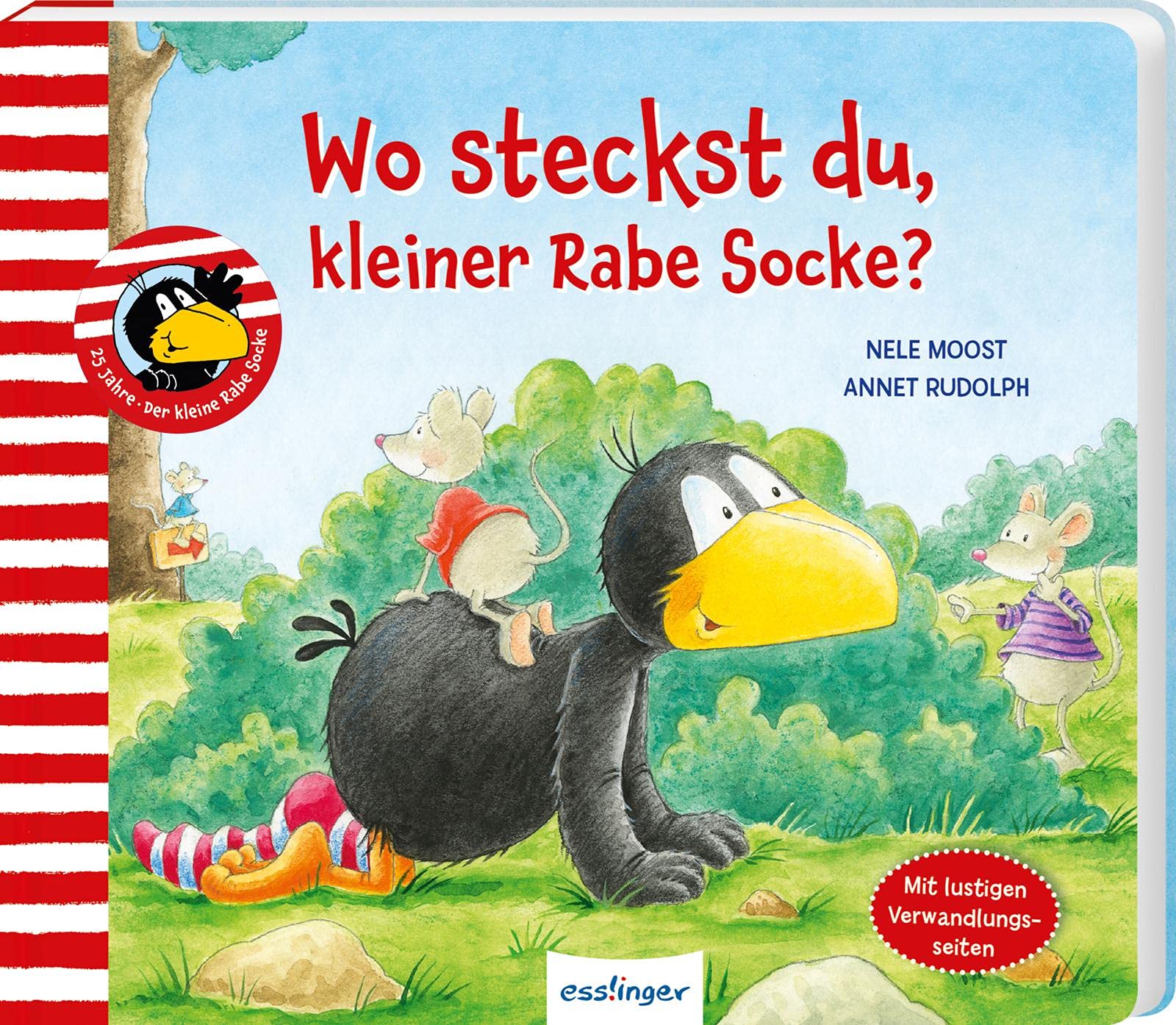 Der kleine Rabe Socke: Wo steckst du, kleiner Rabe Socke?: Verwandlungsbuch