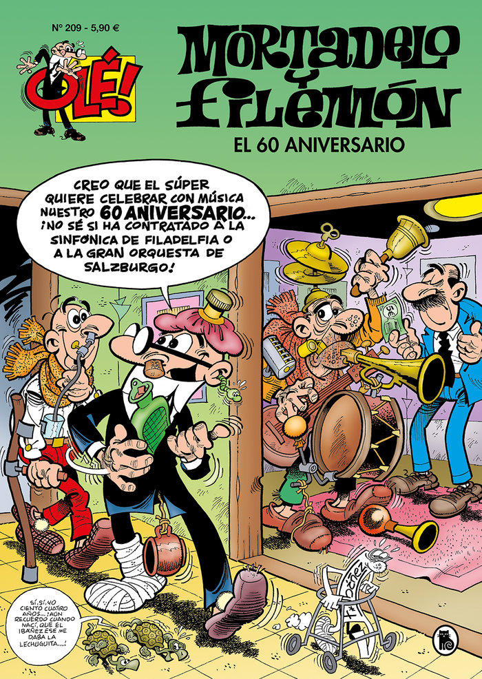 El 60 aniversario (Olé! Mortadelo 209)