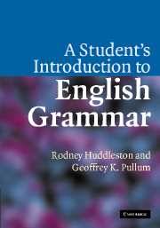 A Student's introduction to English grammar