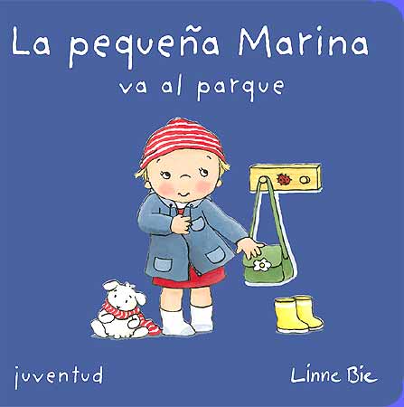 La pequeña Marina va al parque