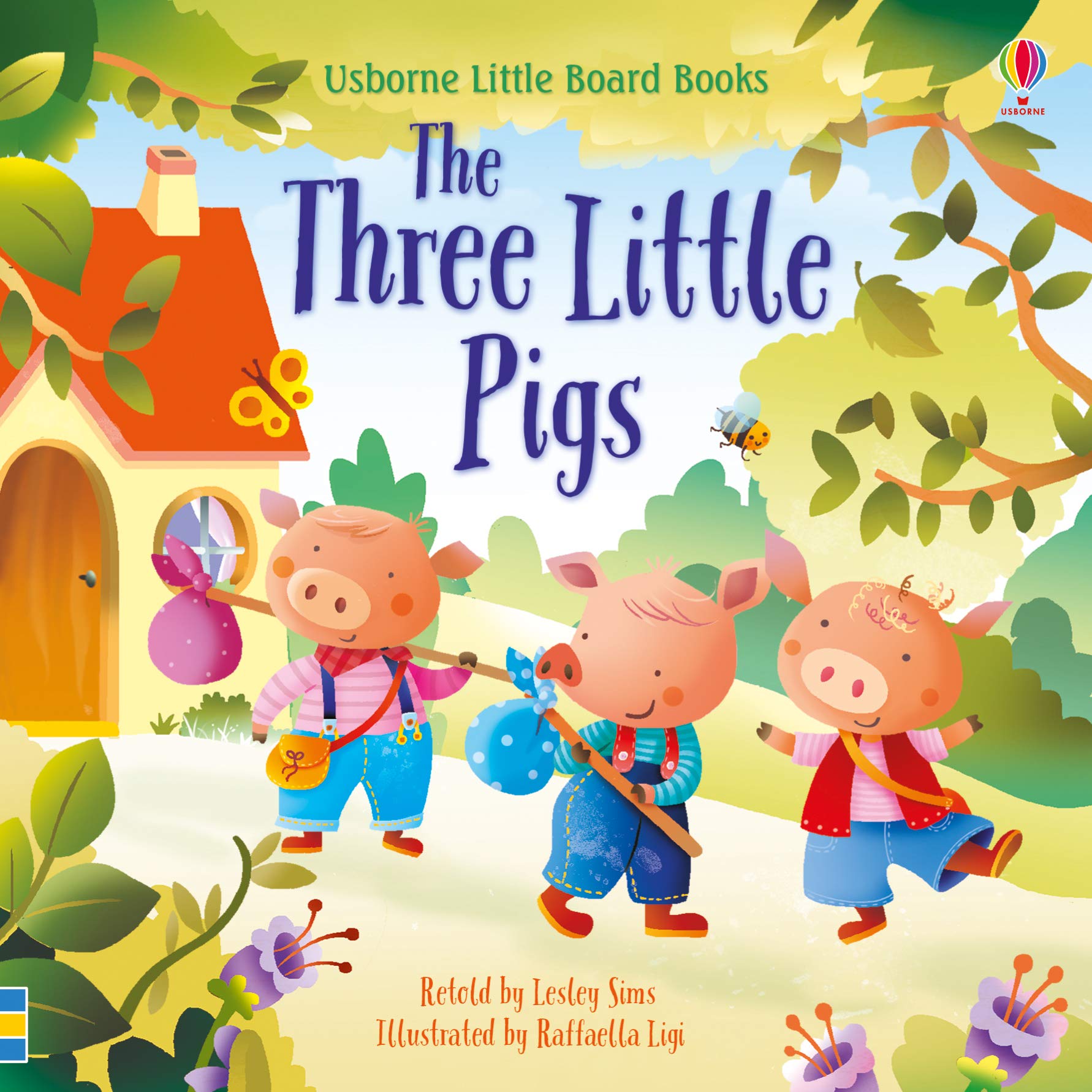 The Three Little Pigs (Usborne Little Board Books)